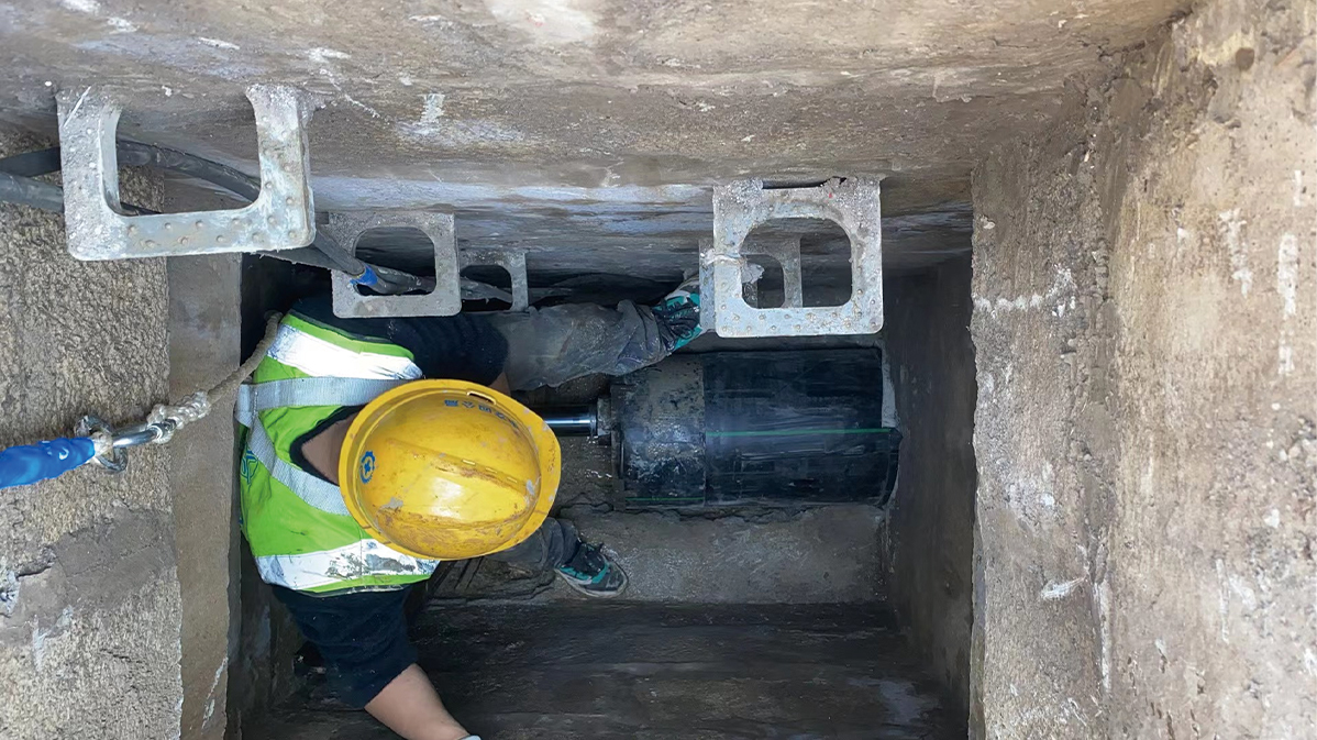 皇姑HDPE短管内衬法